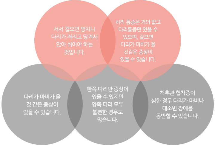 허리전방전위증증상